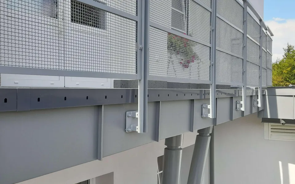 Realizacja Renoplast system Basic W30 taras wentylowany łukowy