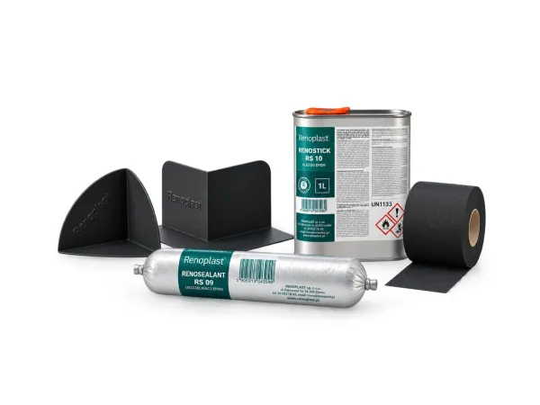 Kompletny system hydroizolacji EPDM Renoplast - grafika elementy