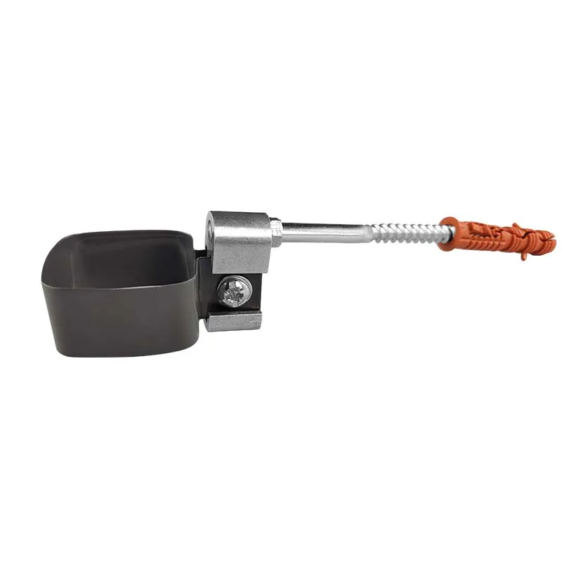 Obejma rury spustowej RK65 45x45 mm dł. 12 cm